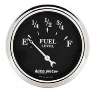 AutoMeter 1716 - GAUGE, FUEL LEVEL, 2 1/16", 73OE TO 10OF, ELEC, OLD TYME BLACK 4