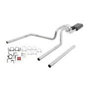 Flowmaster 17171 - American Thunder Cat-Back Exhaust System 1994-2001 Dodge Ram 1500 With 3.9L, 5.2L Or 5.9L Engines 1994-2002 2500/3500 With 5.9L Engine Fits 2/4 Wheel Drive Models And All Wheelbases Aggressive To Moderate Sound Flowmaster 1
