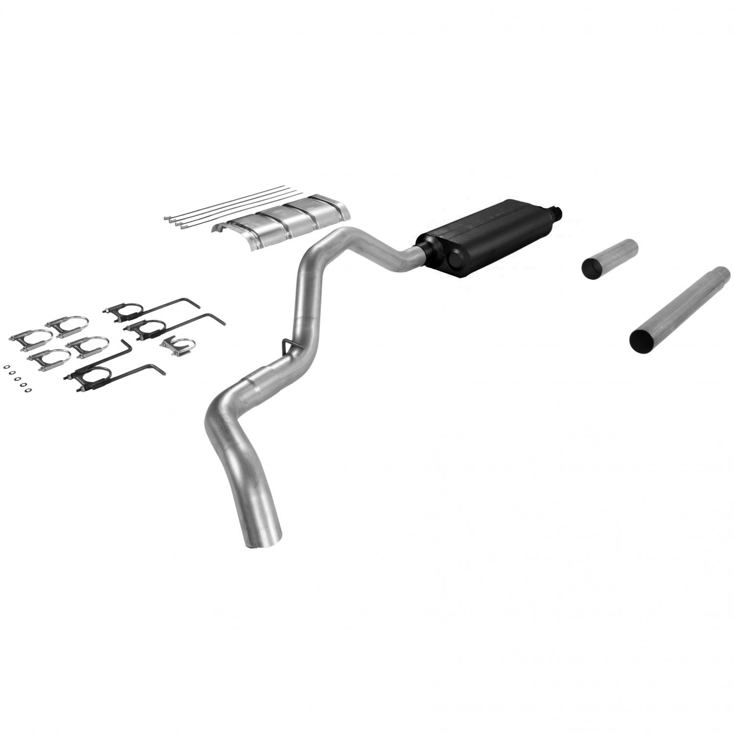 Flowmaster 17198 - Force Ii Cat-Back Exhaust System 1987-1993 Ford F-250/F-350 Trucks With A 7.5L Engine And A 2.50-Inch Catalytic Converter Moderate Sound Flowmaster 5