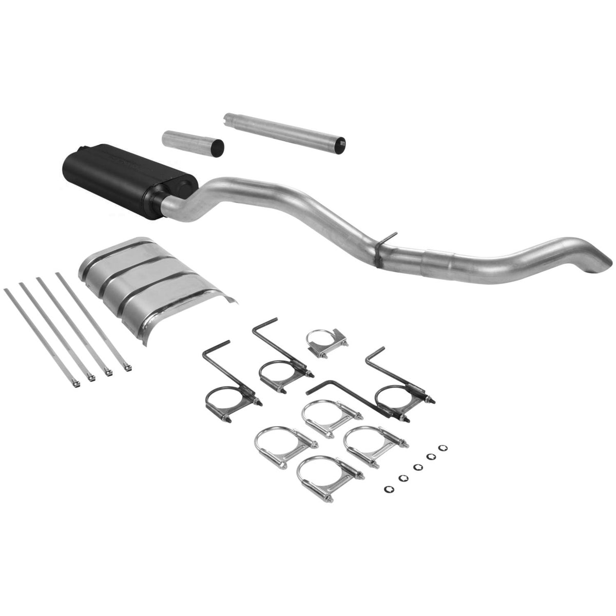 Flowmaster 17198 - Force Ii Cat-Back Exhaust System 1987-1993 Ford F-250/F-350 Trucks With A 7.5L Engine And A 2.50-Inch Catalytic Converter Moderate Sound Flowmaster 2