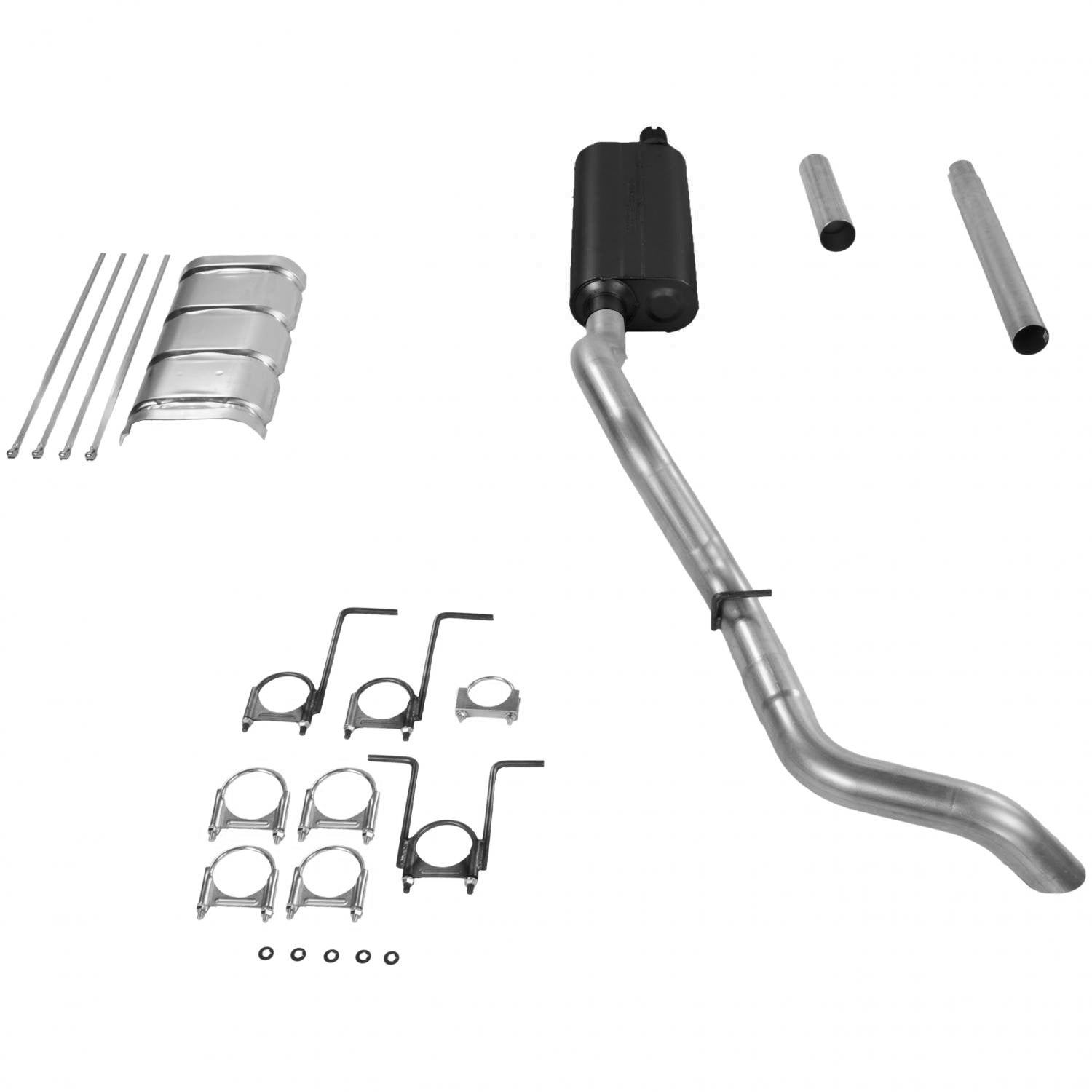 Flowmaster 17198 - Force Ii Cat-Back Exhaust System 1987-1993 Ford F-250/F-350 Trucks With A 7.5L Engine And A 2.50-Inch Catalytic Converter Moderate Sound Flowmaster 3