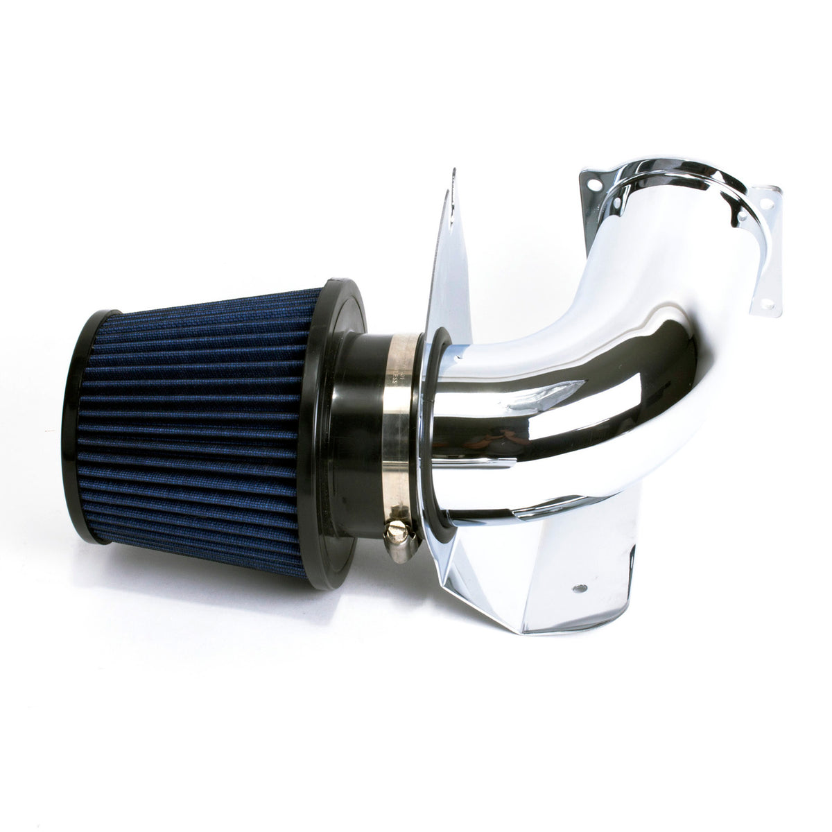 BBK Performance Parts 1719 - 1999-2004 MUSTANG V6 COLD AIR INTAKE FENDERWELL STYLE (Powder Coated Chrome) 3