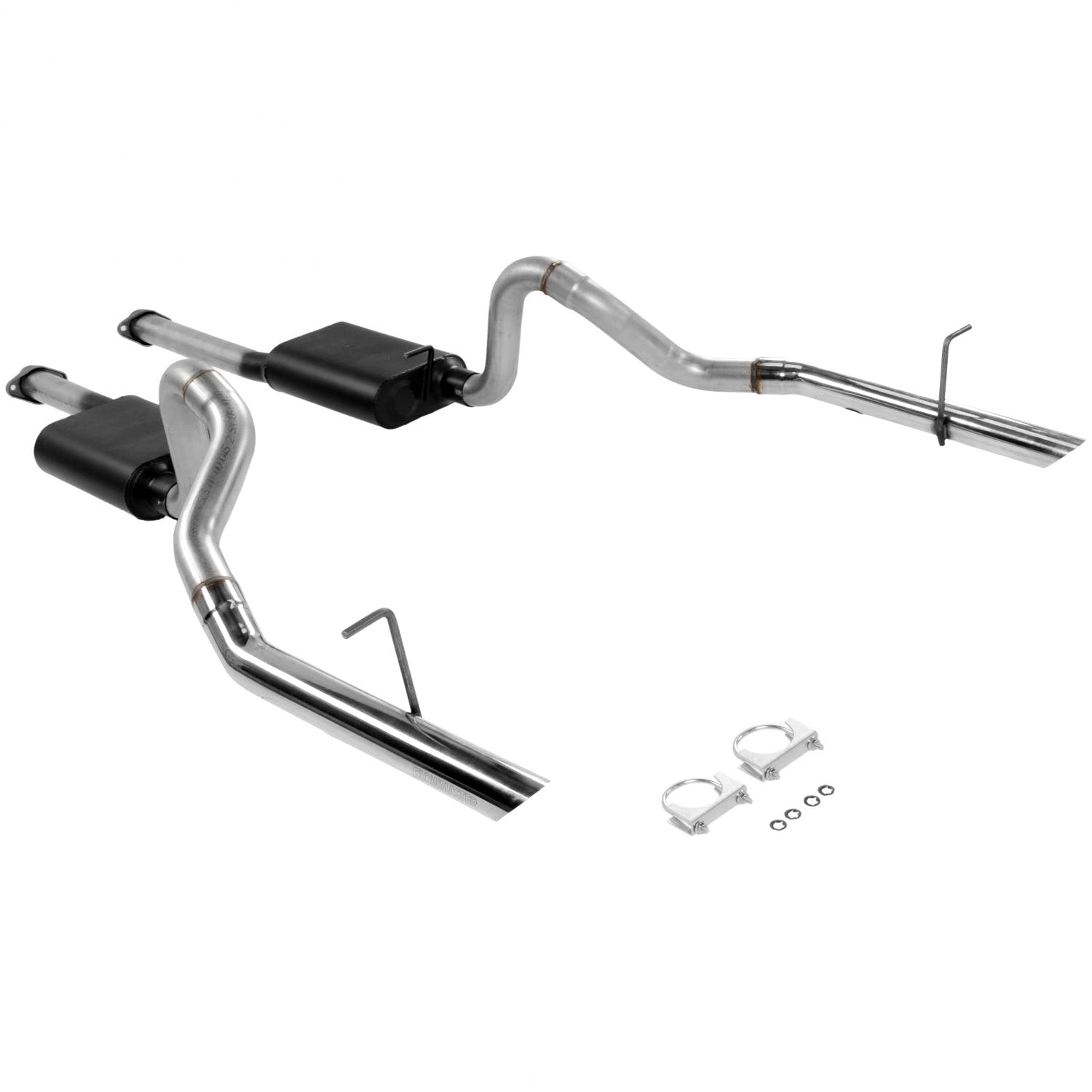 Flowmaster 17212 - American Thunder Cat-Back Exhaust System 1994-1997 Ford Mustang Gt And Cobra With 4.6L Or 5.0L Engine Aggressive Sound Flowmaster 2