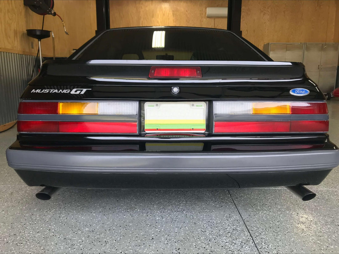 Flowmaster 17213 - American Thunder Cat-Back Exhaust System 1987-1993 Ford Mustang Lx With 5.0L Engine Fits Coupes And Convertibles. Also Fits 1986 Mustang Gt With 5.0L Aggressive Sound Flowmaster 3