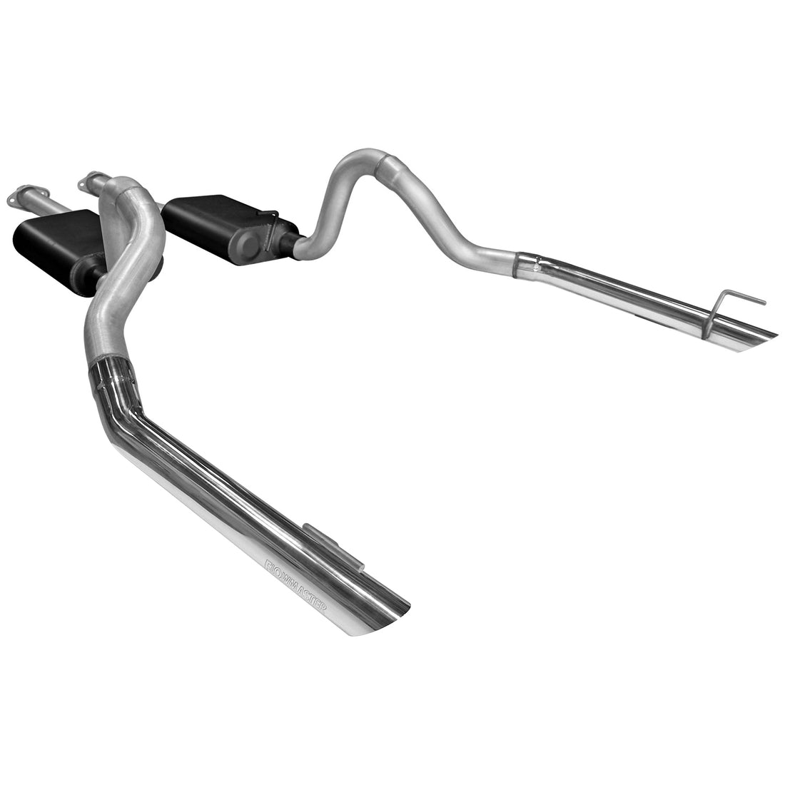 Flowmaster 17215 - American Thunder Cat-Back Exhaust System 1998 Ford Mustang Gt And Cobra With 4.6L Engine Aggressive To Moderate Sound Flowmaster 4