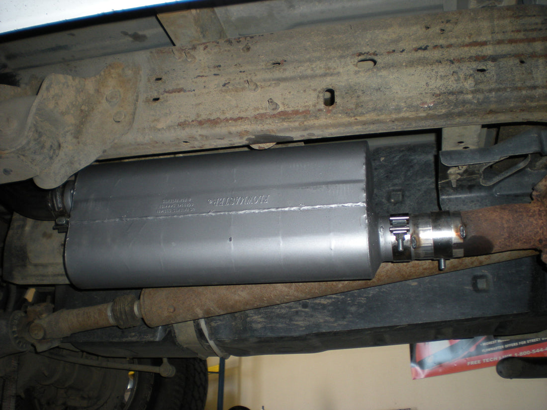 Flowmaster 17229 - Force Ii Cat-Back Exhaust System 1999-2004 Ford F-250, F-350 Trucks Super Duty Chassis With A V8 Or V10 Engine Moderate To Mild Sound Flowmaster 4