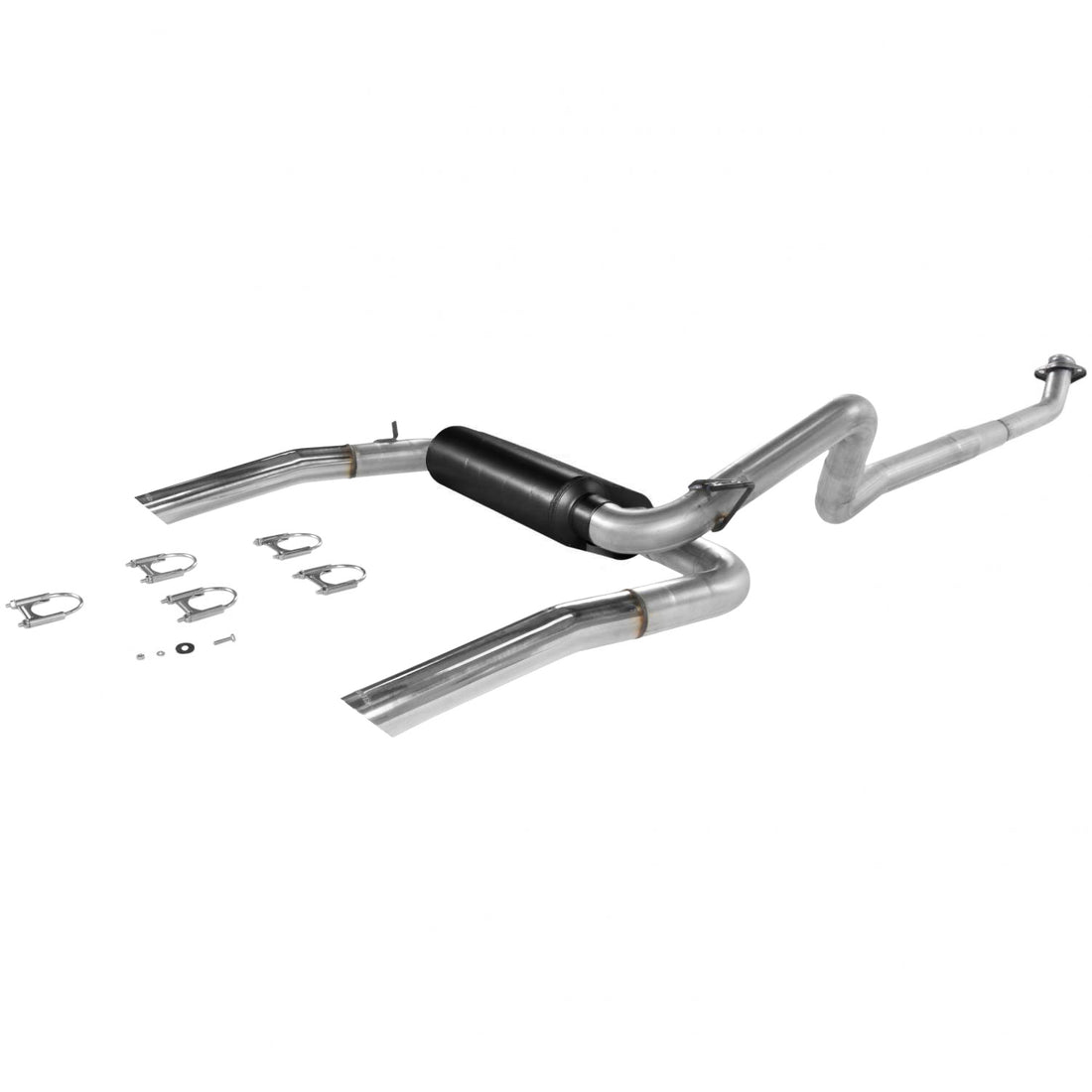 Flowmaster 17234 - American Thunder Cat-Back Exhaust System 1986-1991 Chevrolet Camaro And Pontiac Firebird With A 5.0L Or 5.7L Engine Using 2.50-Inch Flanged Catalytic Converter Moderate Sound Flowmaster 5