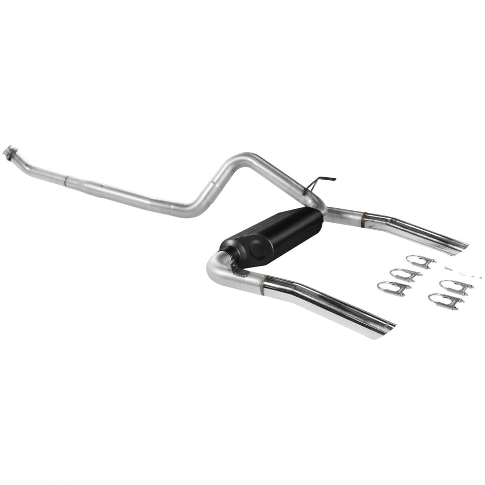 Flowmaster 17234 - American Thunder Cat-Back Exhaust System 1986-1991 Chevrolet Camaro And Pontiac Firebird With A 5.0L Or 5.7L Engine Using 2.50-Inch Flanged Catalytic Converter Moderate Sound Flowmaster