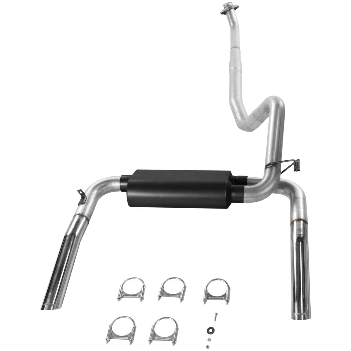 Flowmaster 17234 - American Thunder Cat-Back Exhaust System 1986-1991 Chevrolet Camaro And Pontiac Firebird With A 5.0L Or 5.7L Engine Using 2.50-Inch Flanged Catalytic Converter Moderate Sound Flowmaster 3