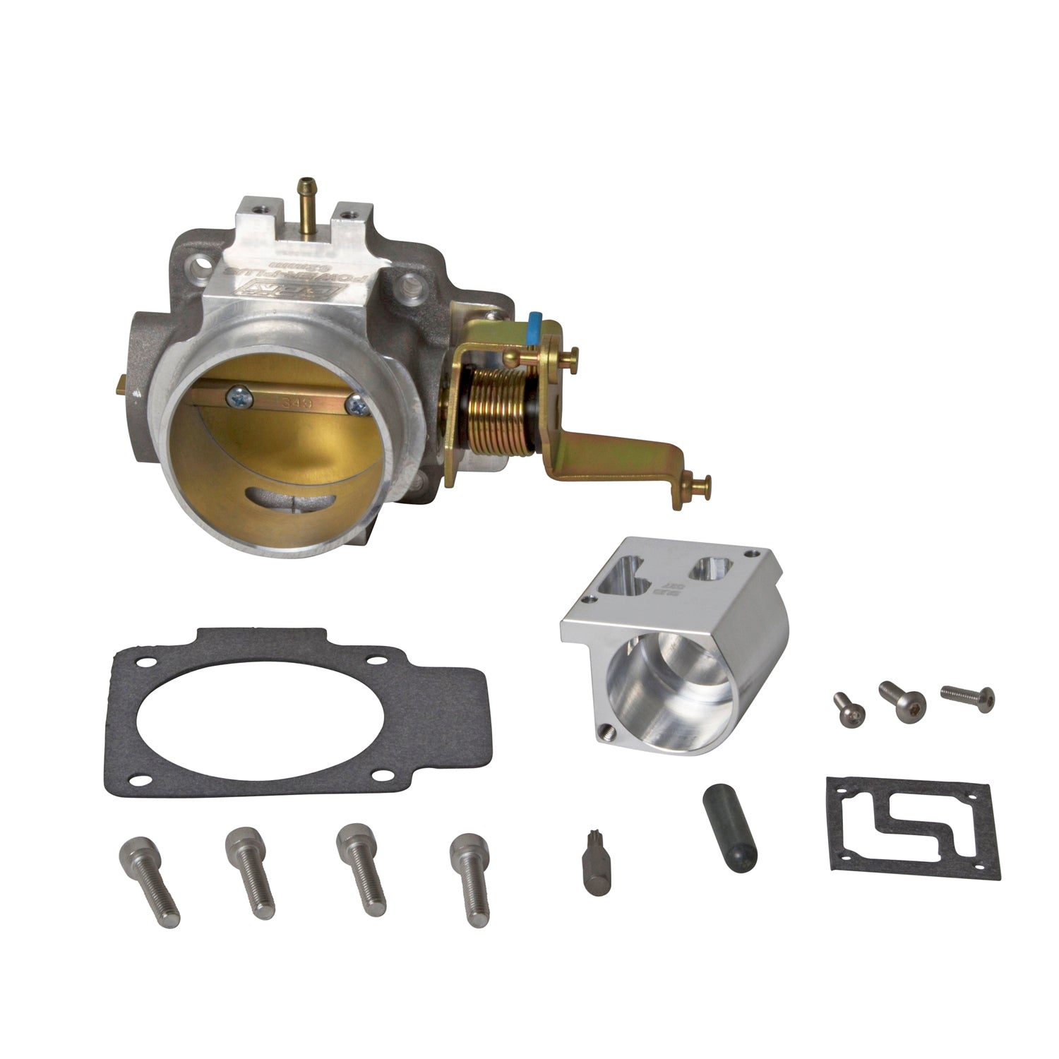 BBK Performance Parts 17240 - 2004-2006 JEEP 4.0L 62MM POWER PLUS THROTTLE BODY 1