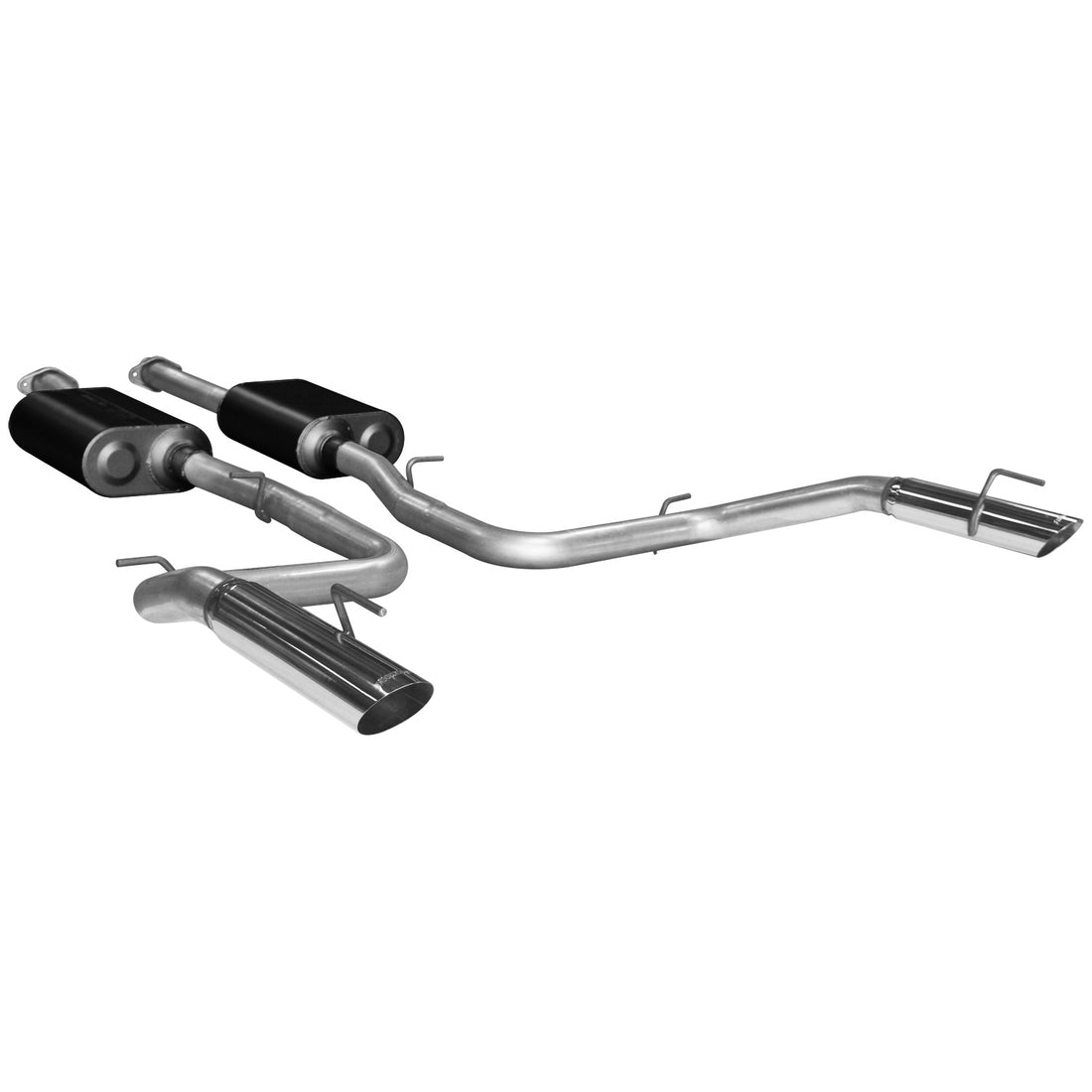 Flowmaster 17248 - American Thunder Cat-Back Exhaust System 1999-2004 Ford Mustang Cobra With 4.6L Dohc Engine Aggressive To Moderate Sound Flowmaster 5