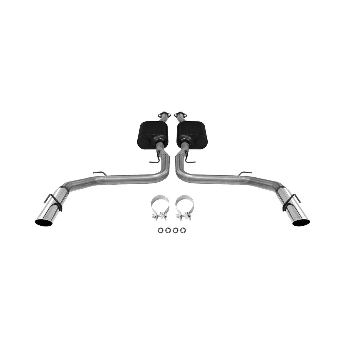 Flowmaster 17248 - American Thunder Cat-Back Exhaust System 1999-2004 Ford Mustang Cobra With 4.6L Dohc Engine Aggressive To Moderate Sound Flowmaster 3