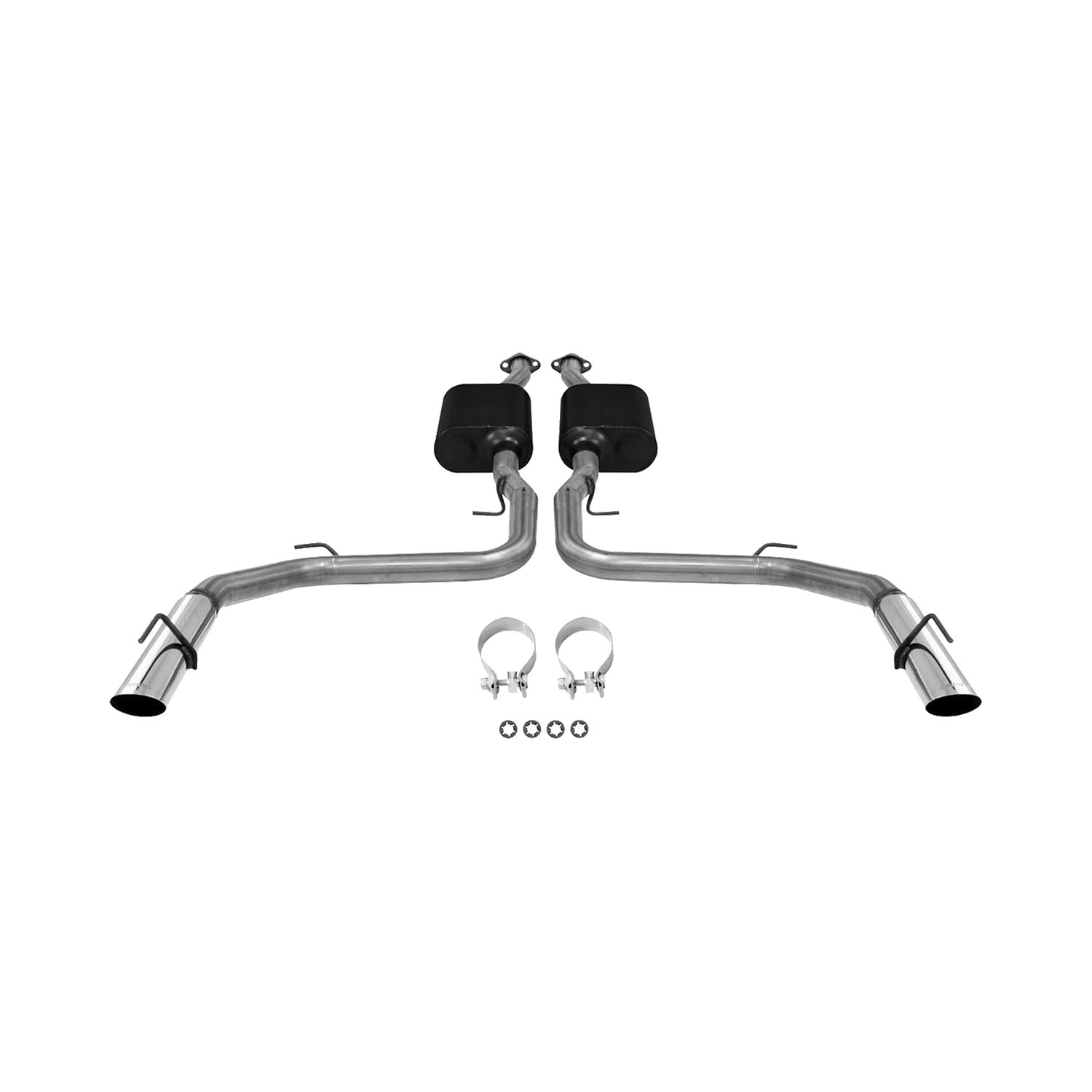 Flowmaster 17248 - American Thunder Cat-Back Exhaust System 1999-2004 Ford Mustang Cobra With 4.6L Dohc Engine Aggressive To Moderate Sound Flowmaster 3