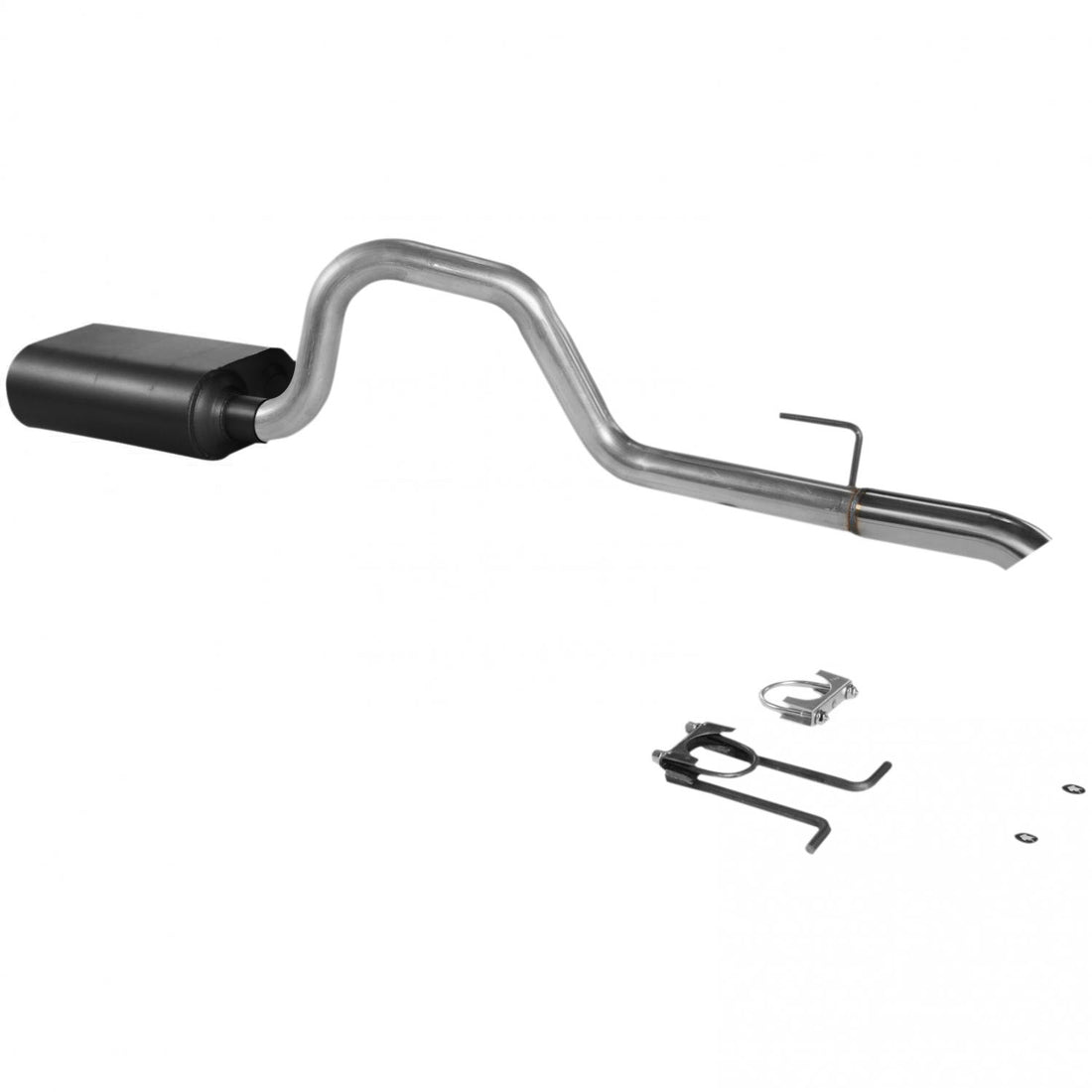 Flowmaster 17272 - Force Ii Cat-Back Exhaust System 1991-1995 Jeep Wrangler With A 4.0L Ho Engine Fits 4-Wheel Drive Only Mild Sound Flowmaster 1