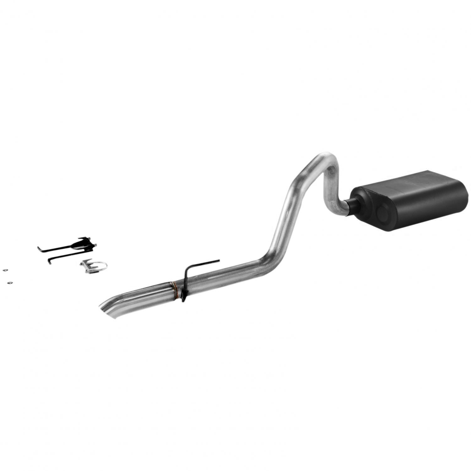 Flowmaster 17272 - Force Ii Cat-Back Exhaust System 1991-1995 Jeep Wrangler With A 4.0L Ho Engine Fits 4-Wheel Drive Only Mild Sound Flowmaster 5