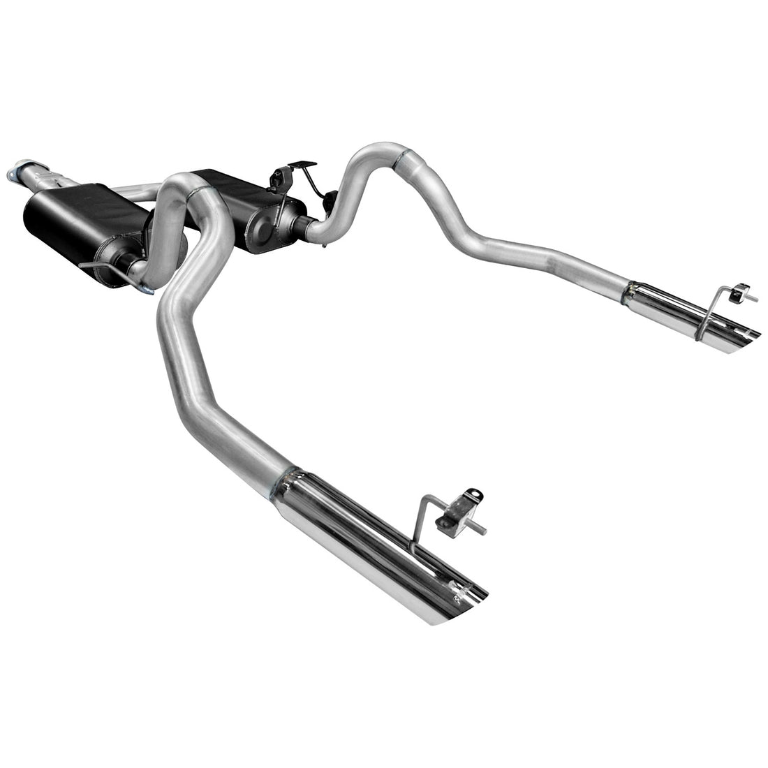 Flowmaster 17275 - Force Ii Cat-Back Exhaust System 1999-2004 Ford Mustang Lx With 3.8L Engine Moderate Sound Flowmaster 5