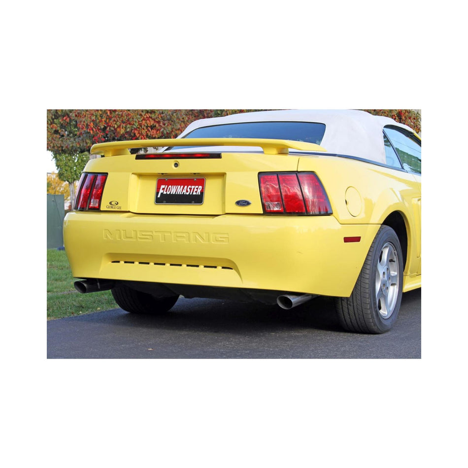 Flowmaster 17275 - Force Ii Cat-Back Exhaust System 1999-2004 Ford Mustang Lx With 3.8L Engine Moderate Sound Flowmaster