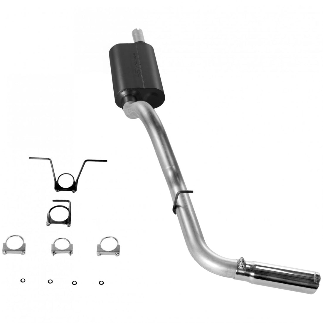 Flowmaster 17278 - Force Ii Cat-Back Exhaust System 2000-2003 Dodge Dakota Truck With 4.7L, 5.2L Or 5.9L Engine Moderate To Mild Sound Flowmaster 3