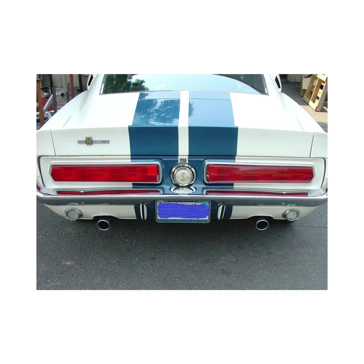 Flowmaster Exhaust Flowmaster 17281 - American Thunder Crossmember-Back Exhaust System Fits 1967-1970 Ford Mustang With V8 Engine And Headers. Aluminized Steel Aggressive To Moderate Sound Flowmaster