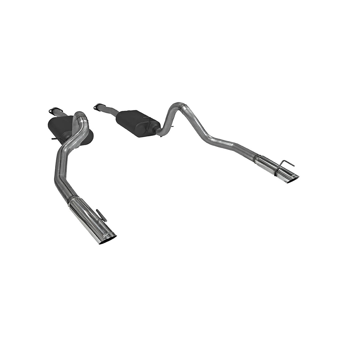 Flowmaster 17312 - American Thunder Cat-Back Exhaust System 1999-2004 Ford Mustang Gt, Mach1 And Bullitt Models With 4.6L Sohc Engine Moderate Sound Flowmaster 3