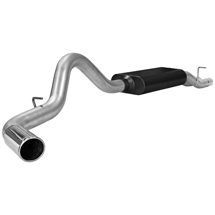 Flowmaster 17328 - American Thunder Cat-Back Exhaust System 2001-2006 (2007 Classic) Silverado/Sierra 2500Hd/3500Hd With 6.0L Or 8.1L Engine With Dual Inlet Muffler Aggressive Sound Flowmaster