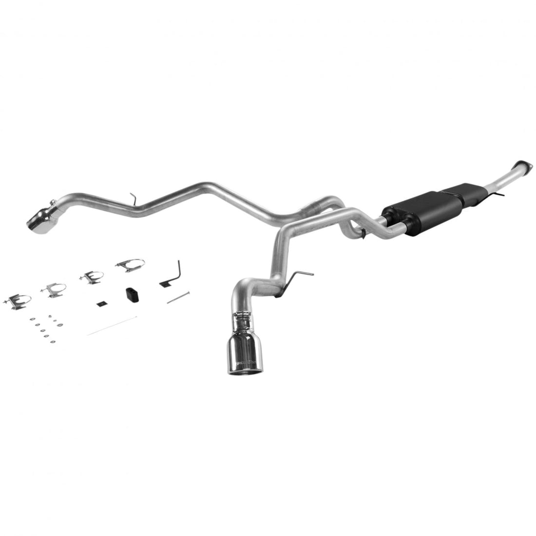 Flowmaster 17342 - American Thunder Cat-Back Exhaust System 2001-2006 Chevrolet Suburban, Avalanche, Gmc Yukon Xl 1500 With 5.3L Engine Aluminized Steel Aggressive To Moderate Sound Flowmaster 5