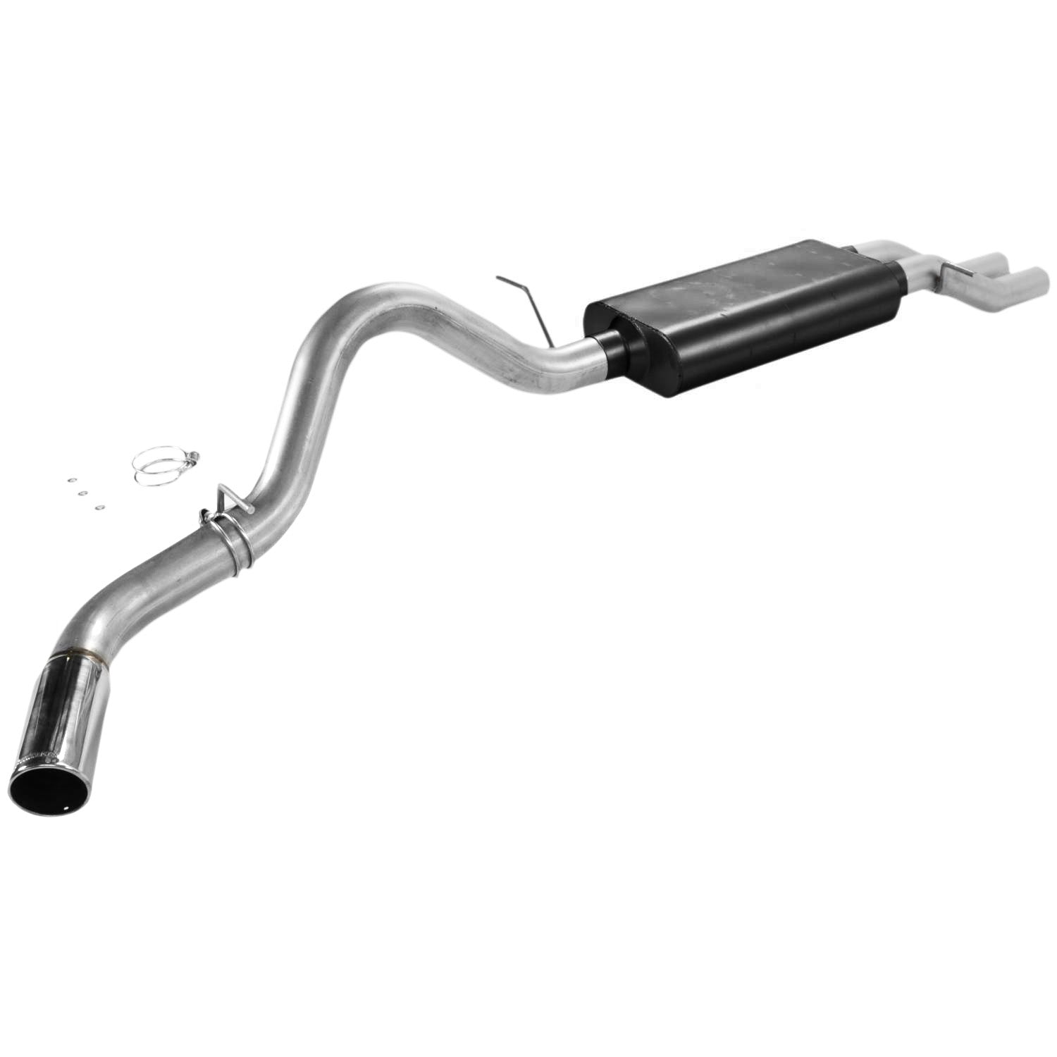 Flowmaster 17350 - American Thunder Cat-Back Exhaust System Fits 2001-2003 Silverado/Sierra 1500 Hd Truck With 6.0L Engine Moderate Sound Flowmaster 5