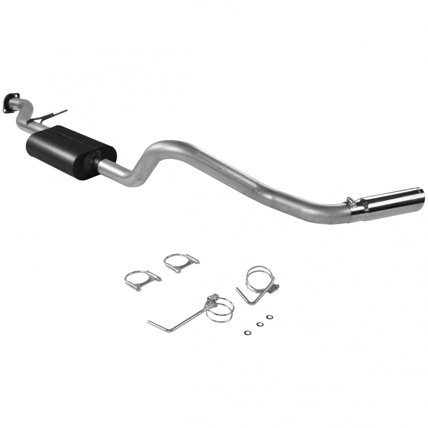 Flowmaster 17360 - Force Ii Cat-Back Exhaust System 1999-2007* (*Classic Body) Chevrolet/Gmc 1500 With A 4.3L, 4.8L Or 5.3L Engine Mild Sound Flowmaster 2