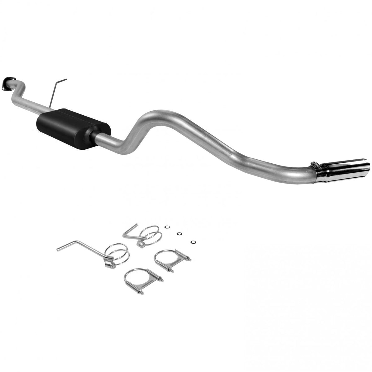 Flowmaster 17361 - Force Ii Cat-Back Exhaust System 1999-2007* (*Classic Body Only) Chevrolet And Gmc 1500 With A 4.3L, 4.8L Or 5.3L Engine Mild Sound Flowmaster 2