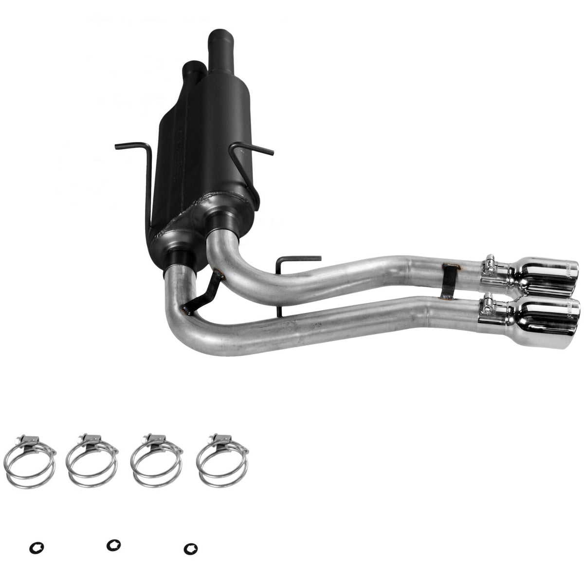 Flowmaster 17367 - American Thunder Cat-Back Exhaust System 1999-2004 Ford Lightning With 5.4L Supercharged Engine Fits 2/4 Wheel Drive Aggressive To Moderate Sound Flowmaster 3