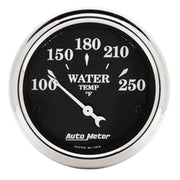 AutoMeter 1737 - GAUGE, WATER TEMP, 2 1/16", 250?F, ELEC, OLD TYME BLACK 3