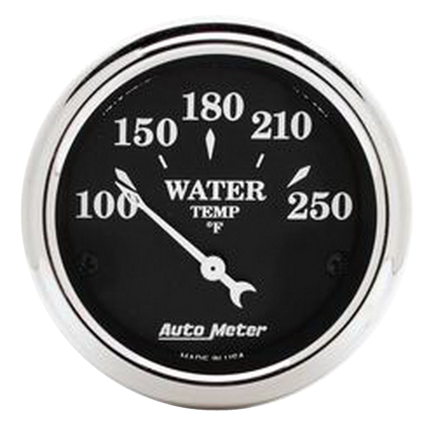 AutoMeter 7033-OTB - DIRECT FIT DASH KIT, CHEVY CAR 55-56, MPH/FUEL/OILP/WTMP/BAT, OTB