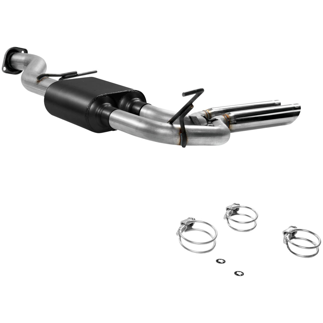 Flowmaster 17392 - American Thunder Cat-Back Exhaust System 1999-2007* (*2007 Classic Only) Silverado/Sierra 1500 With 4.8L Or 5.3L Engine Aggressive Sound Flowmaster 2