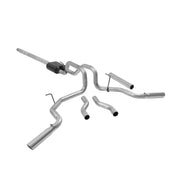 Flowmaster 17417 - American Thunder Cat-Back Exhaust System 2004-2008 Ford F-150 And Lincoln Mark Lt Trucks With 4.6L, 5.4L Engine Aggressive To Moderate Sound Flowmaster 3
