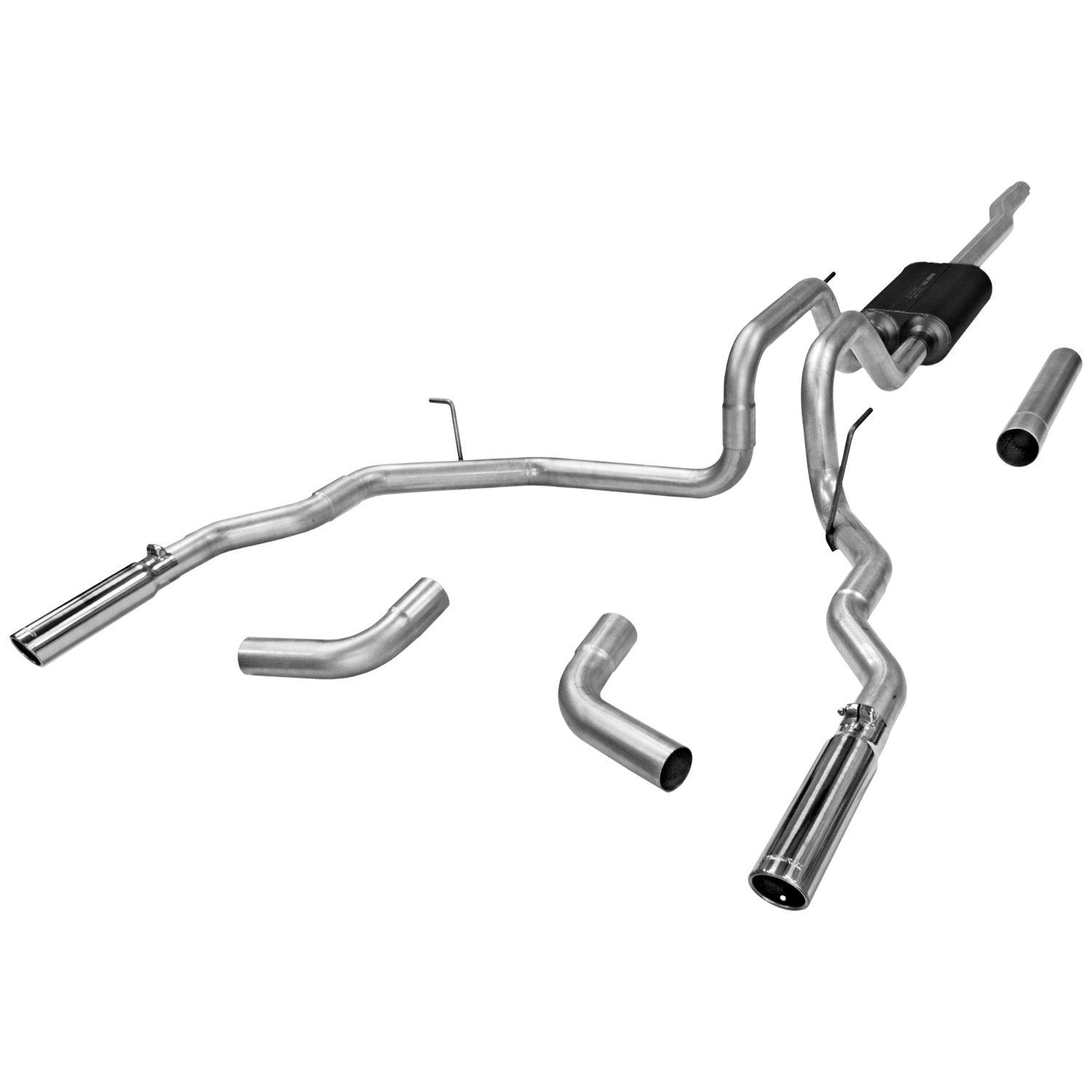 Flowmaster 17418 - Force Ii Cat-Back Exhaust System 2004-2008 Ford F-150 & Lincoln Mark Lt Trucks With A 4.6L Or 5.4L Engine Mild Sound Flowmaster 1