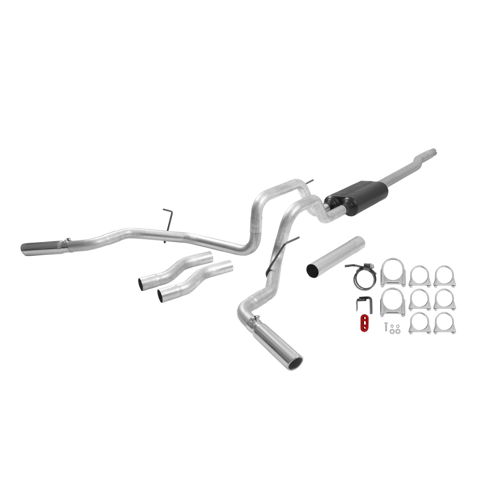 Flowmaster 17418 - Force Ii Cat-Back Exhaust System 2004-2008 Ford F-150 & Lincoln Mark Lt Trucks With A 4.6L Or 5.4L Engine Mild Sound Flowmaster 2