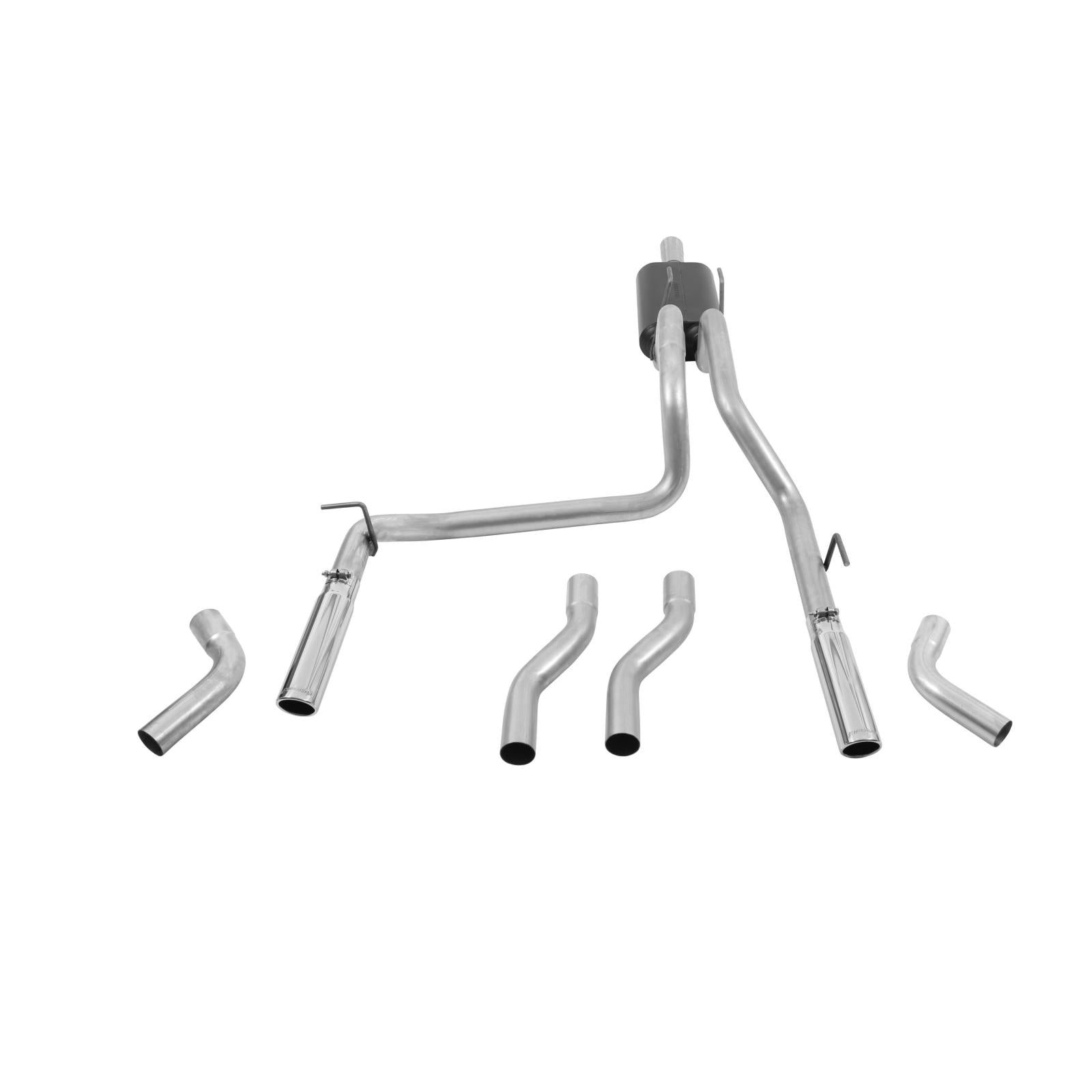 Flowmaster 17424 - American Thunder Cat-Back Exhaust System Fits 2006-2008 Dodge Ram 1500 With 4.7L Engine Moderate To Mild Sound Flowmaster 5