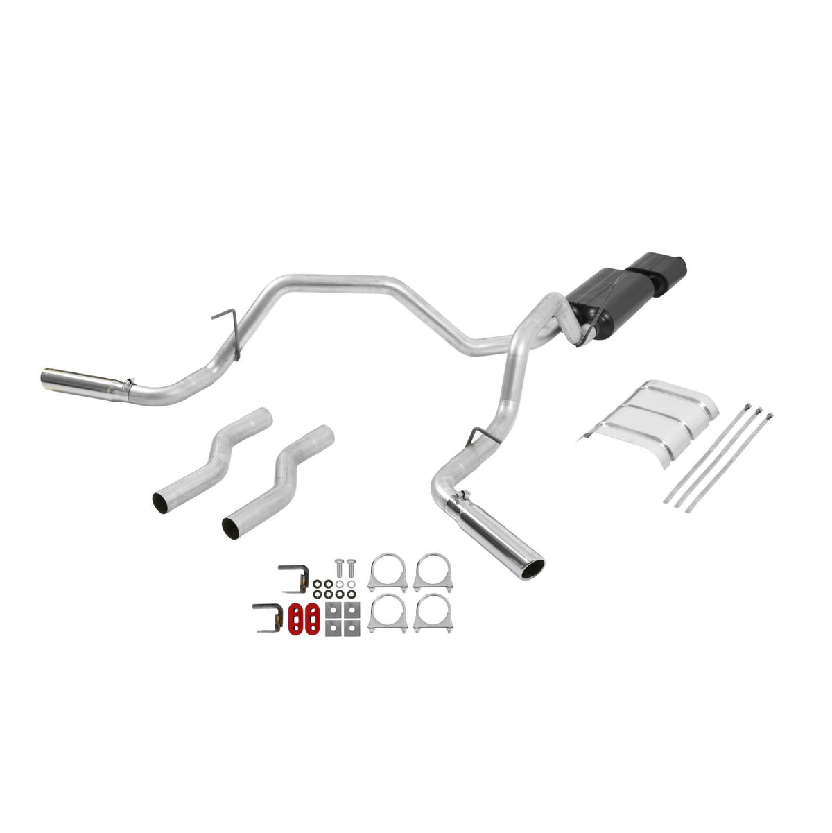 Flowmaster 17425 - American Thunder Cat-Back Exhaust System 2000-2006 Toyota Tundra With 4.7L Engine Fits 2/4 Wheel Drive Models And All Wheelbases Aggressive To Moderate Sound Flowmaster 2