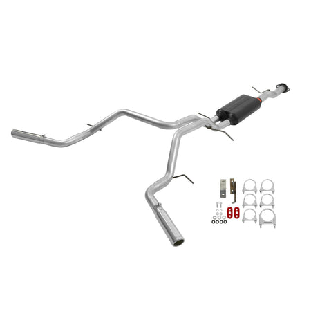 Flowmaster 17430 - American Thunder Cat-Back Exhaust System 2007-2008 Chevrolet Tahoe And Gmc Yukon With 4.8L Or 5.3L Engine Fits 2/4 Wheel Drive Aggressive To Moderate Sound Flowmaster 1