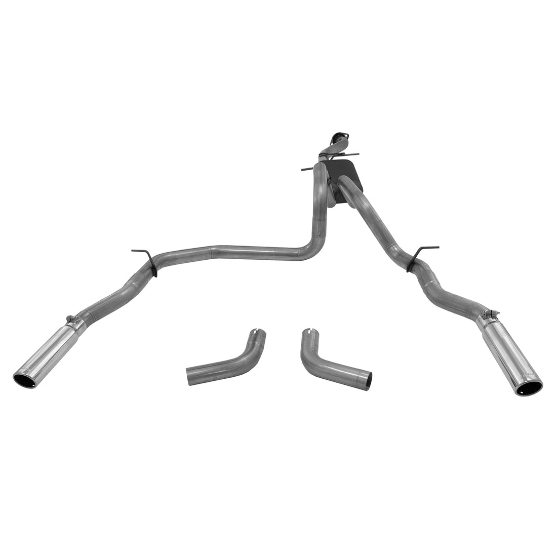 Flowmaster 17435 - American Thunder Cat-Back Exhaust System 1999-2007* (*Classic Body Only) Chevrolet Silverado/Gmc Sierra 1500 With 4.3L, 4.8L, 5.3L Engines Aluminized Steel Aggressive To Moderate Sound Flowmaster 2