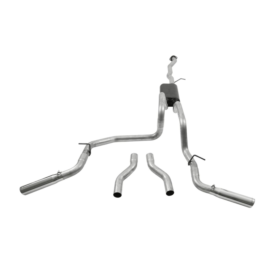 Flowmaster 17436 - American Thunder Cat-Back Exhaust System Fits 2004-2007 (2007 Classic Only) Silverado/Sierra 1500 Trucks With 4.3L, 4.8L, 5.3L Engine Aggressive To Moderate Sound Flowmaster 3