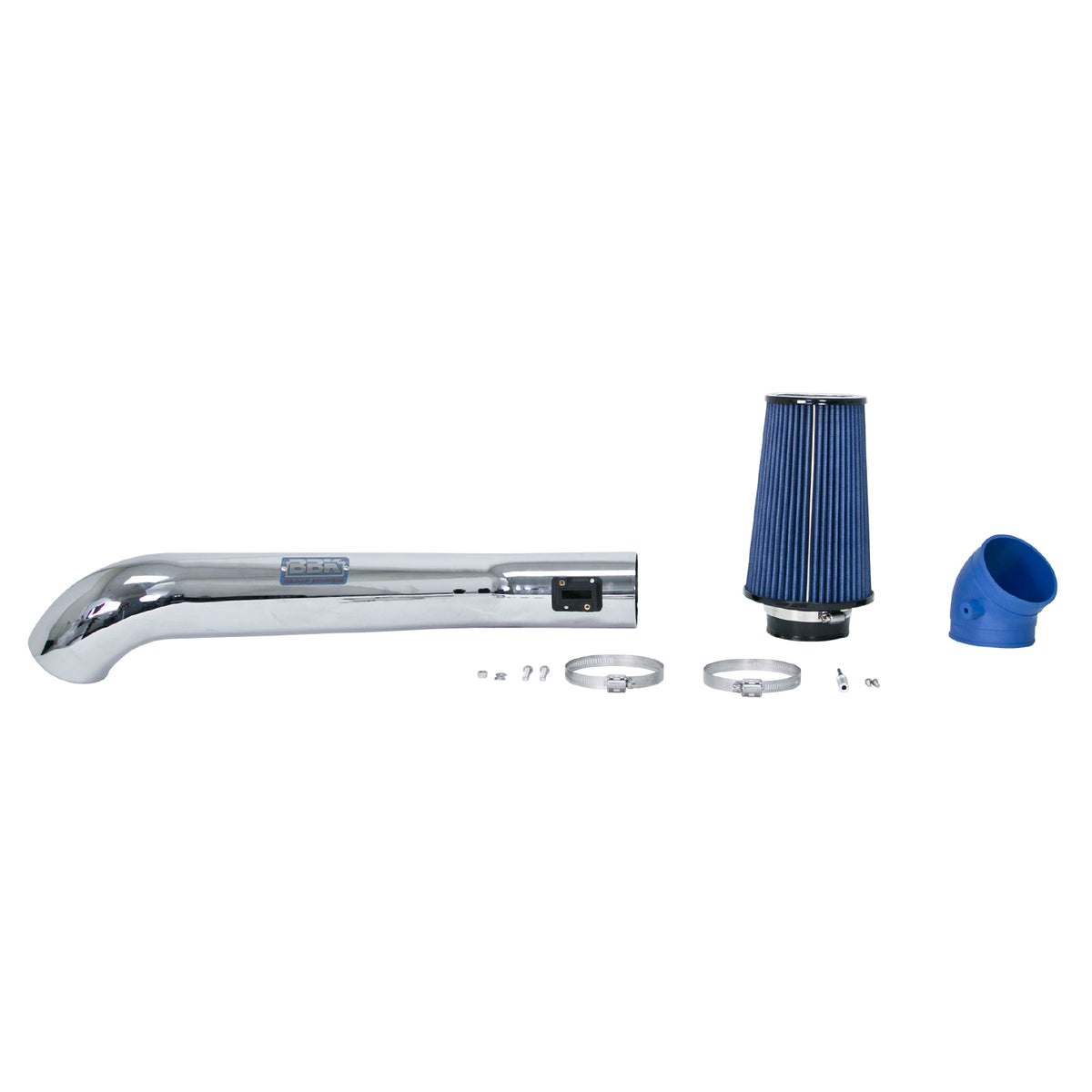 BBK Performance Parts 1744 - 2004-2008 F SERIES 04-05 EXPEDITION 5.4L COLD AIR KIT (Powder Coated Chrome) 2