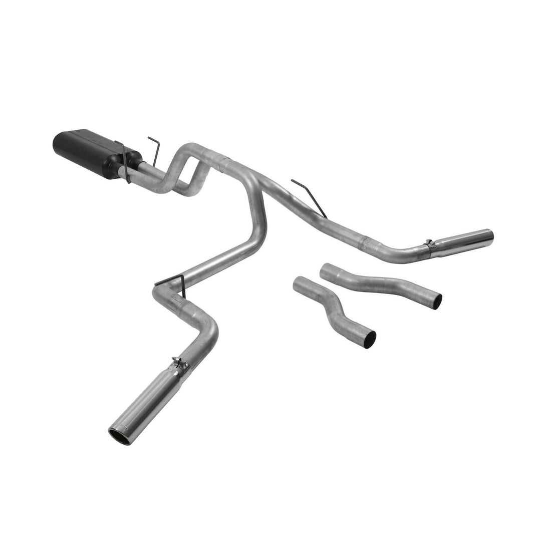 Flowmaster 17476 - American Thunder Cat-Back Exhaust System 2002-2005 Dodge Ram 1500 With 4.7L, 5.9L Engine Fits 2/4 Wheel Drive, All Wheelbases Aggressive To Moderate Sound Flowmaster 5
