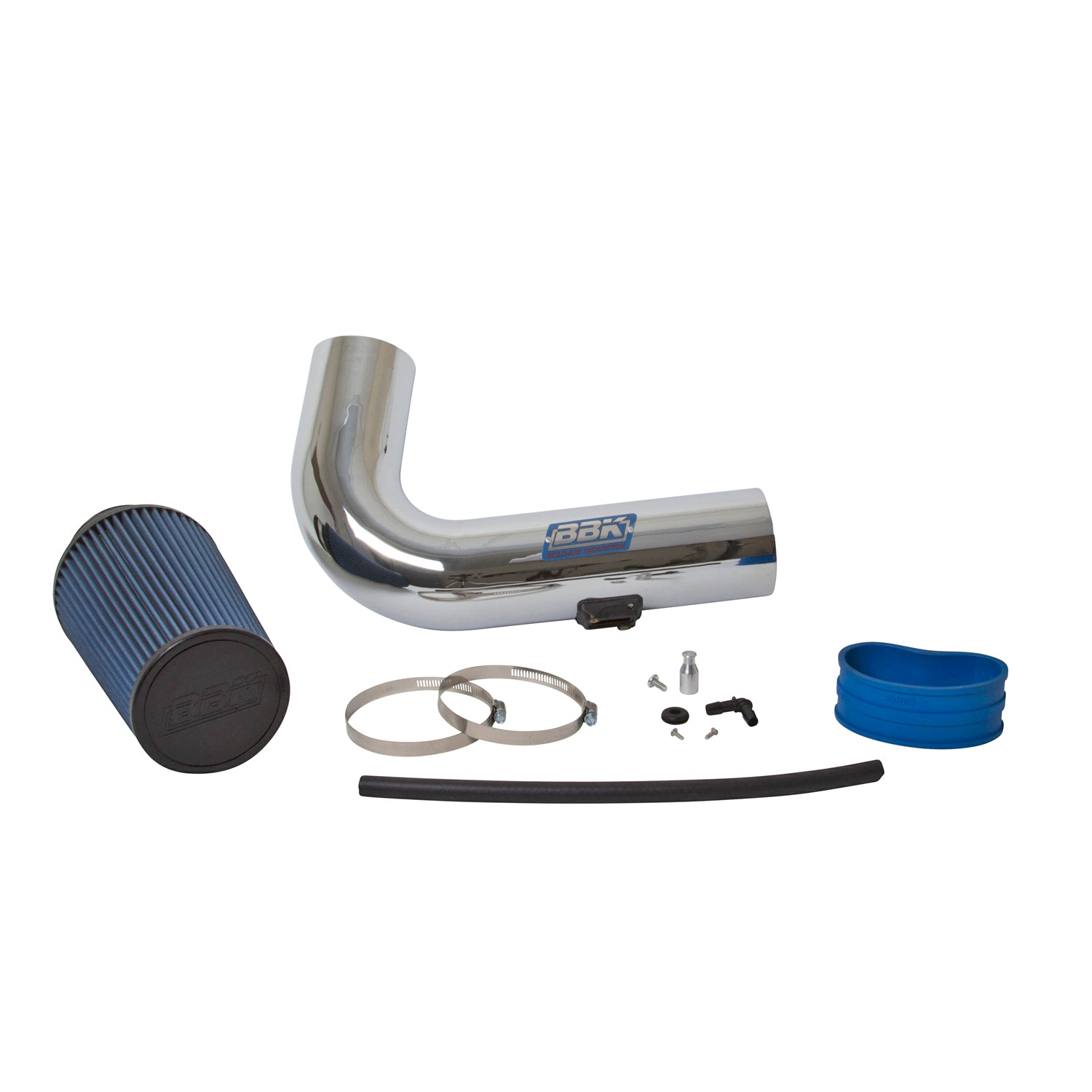 BBK Performance Parts 1771 - 2010-2015 CAMARO SS 6.2L COLD AIR INDUCTION SYSTEM (Powder Coated Chrome) 3