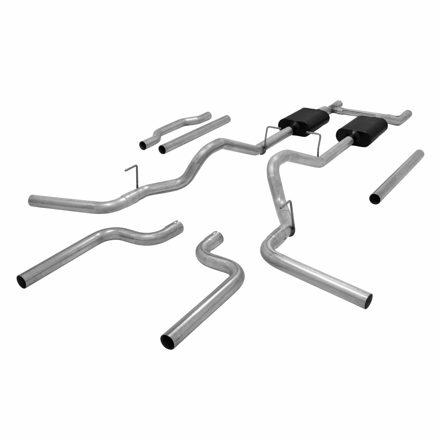 Flowmaster Exhaust Flowmaster 17742 - American Thunder Crossmember-Back Exhaust System Fits 1973-1974 Chevrolet And Gmc C10, C20 2Wd With V8 Engines Flowmaster