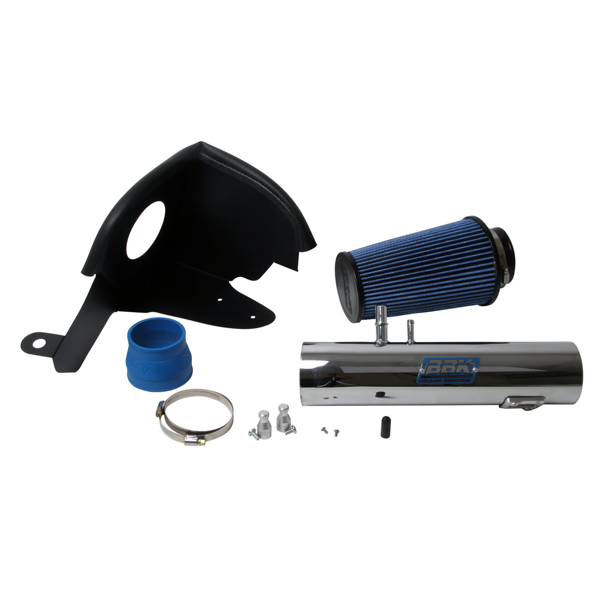 BBK Performance Parts 1778 - 2011-14 MUSTANG V6 3.7L COLD AIR INDUCTION SYSTEM (Powder Coated Chrome) 2