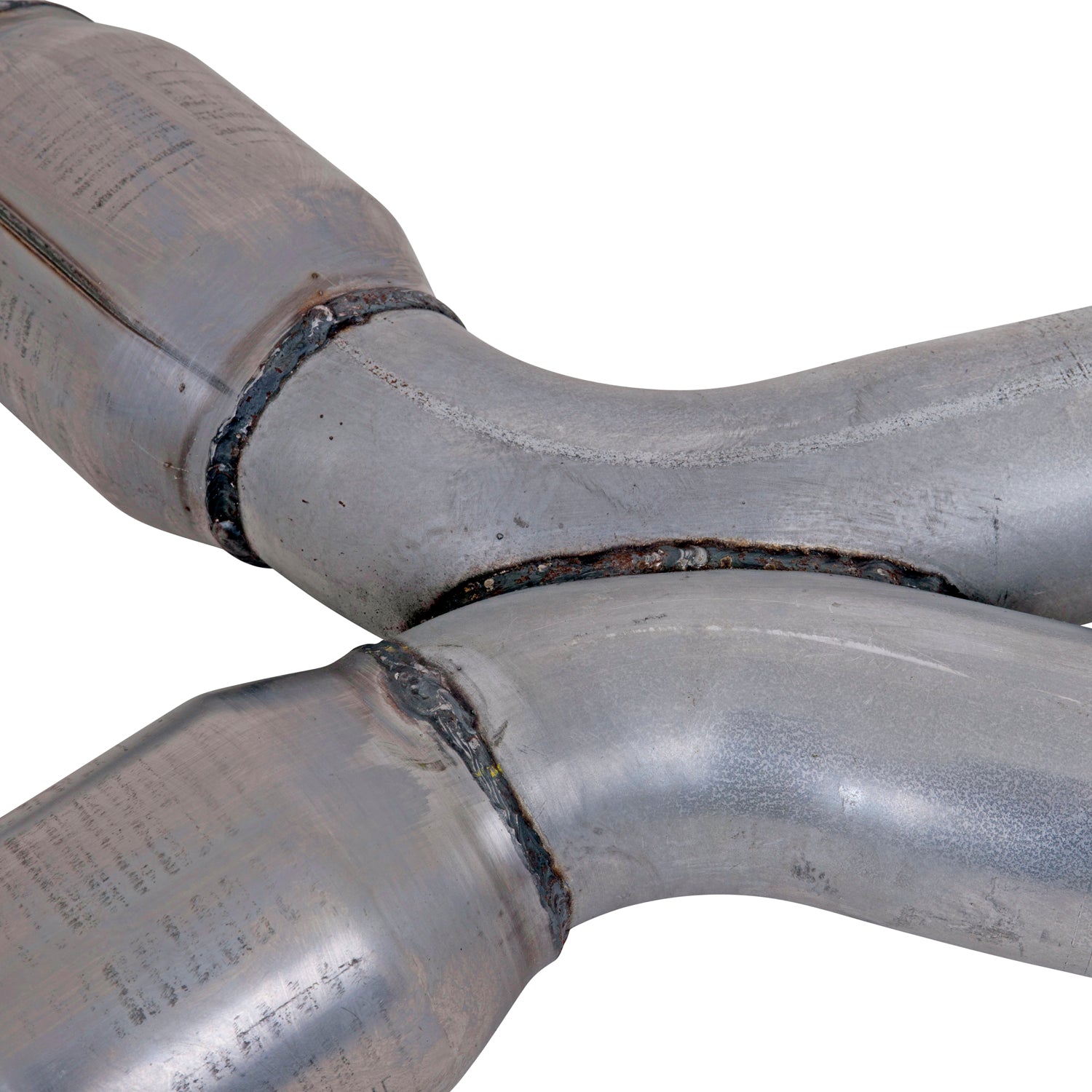 BBK Performance Parts 1786 - 1987-04 MUSTANG COYOTE SWAP SHORT MID X PIPE WITH HIGH FLOW CATS 3