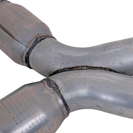 BBK Performance Parts 1786 - 1987-04 MUSTANG COYOTE SWAP SHORT MID X PIPE WITH HIGH FLOW CATS 3