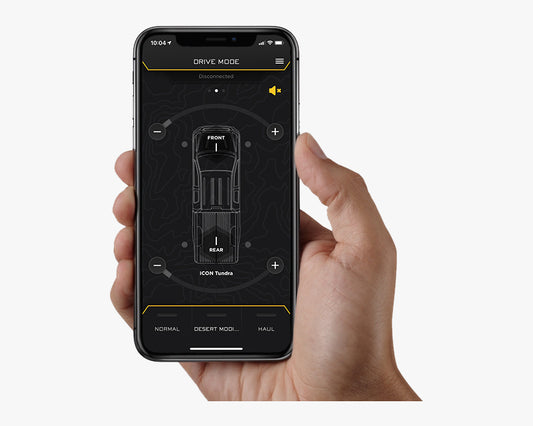 ICON 2005-2023 Ford F-250/F-350 Super Duty 4WD 2.5-3” Lift V.S. 2.5 Series Coilover Conversion Kit Remote Reservoir W/ CDEV W/ Caster Cams