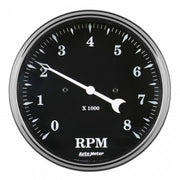 AutoMeter 1799 - GAUGE, TACHOMETER, 5", 8K RPM, IN-DASH, OLD TYME BLACK 4
